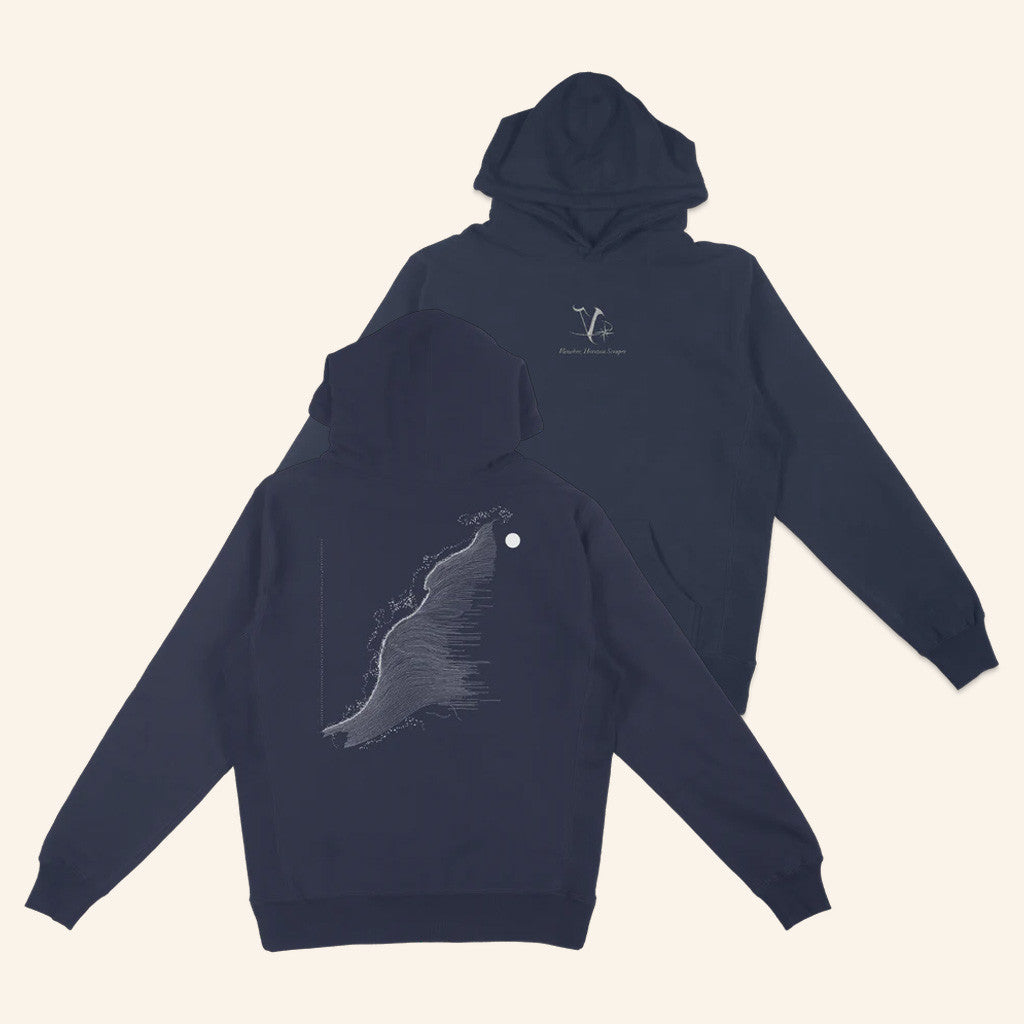 Quadeca Merch Vanisher Navy Blue Hoodie Gifts For Him