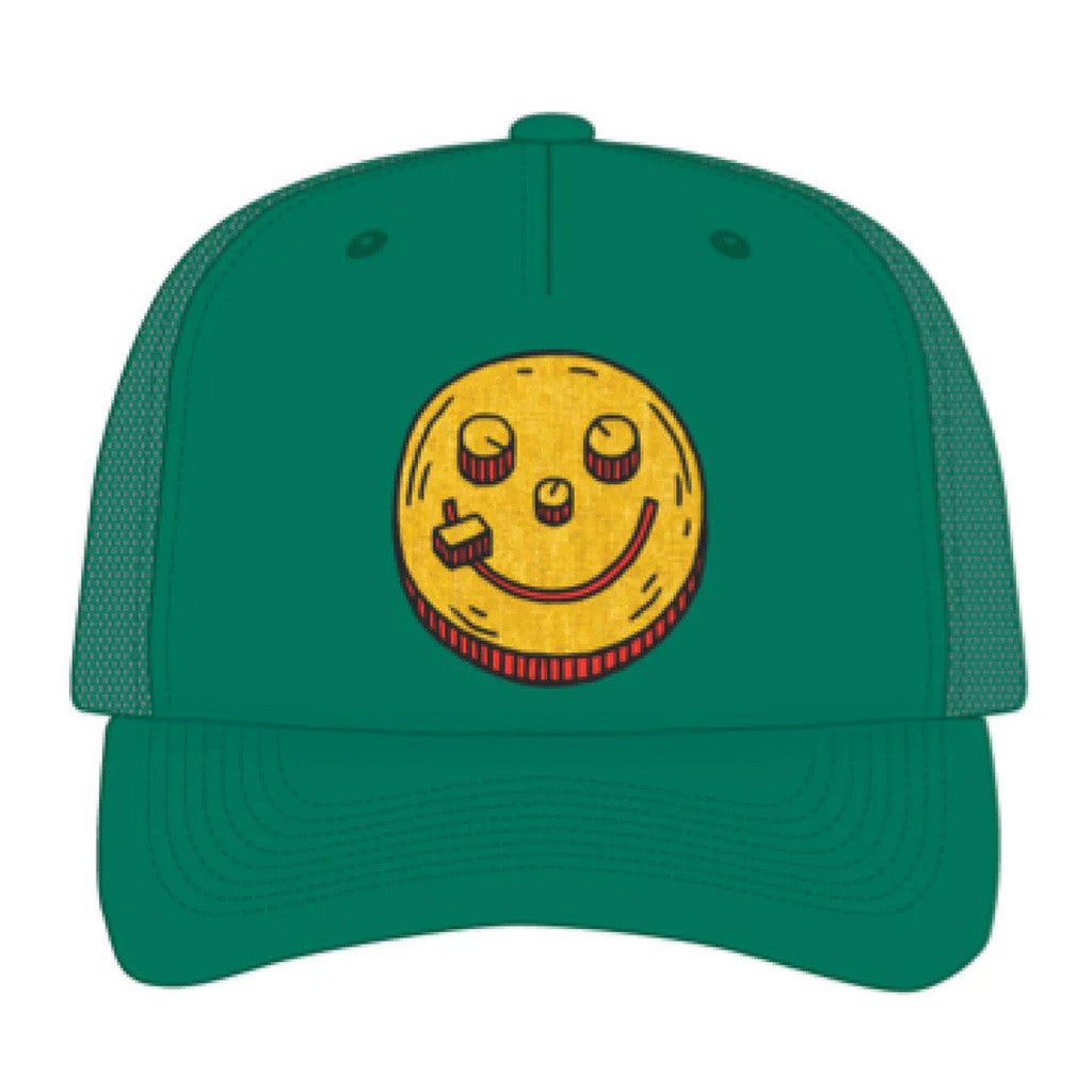 Lollapalooza Band Merch Chenille Smiley Trucker Hat Gift Ideas For Husband