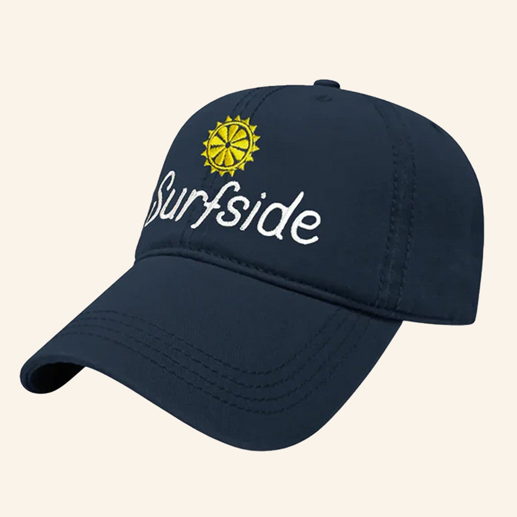Surfside Merch Surfside Embroidered Hat Navy Gifts For Friend