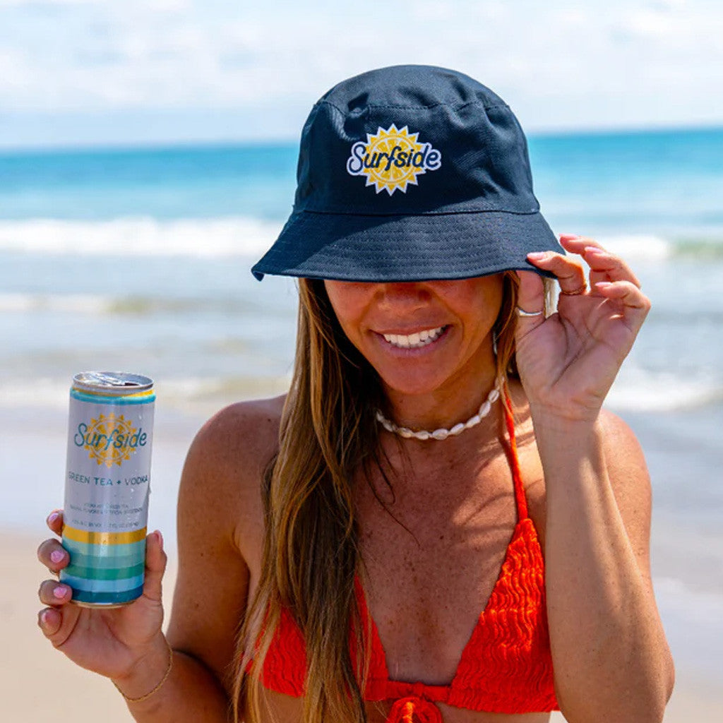 Surfside Merch Surfside Reversable Bucket Hat Gifts For Her