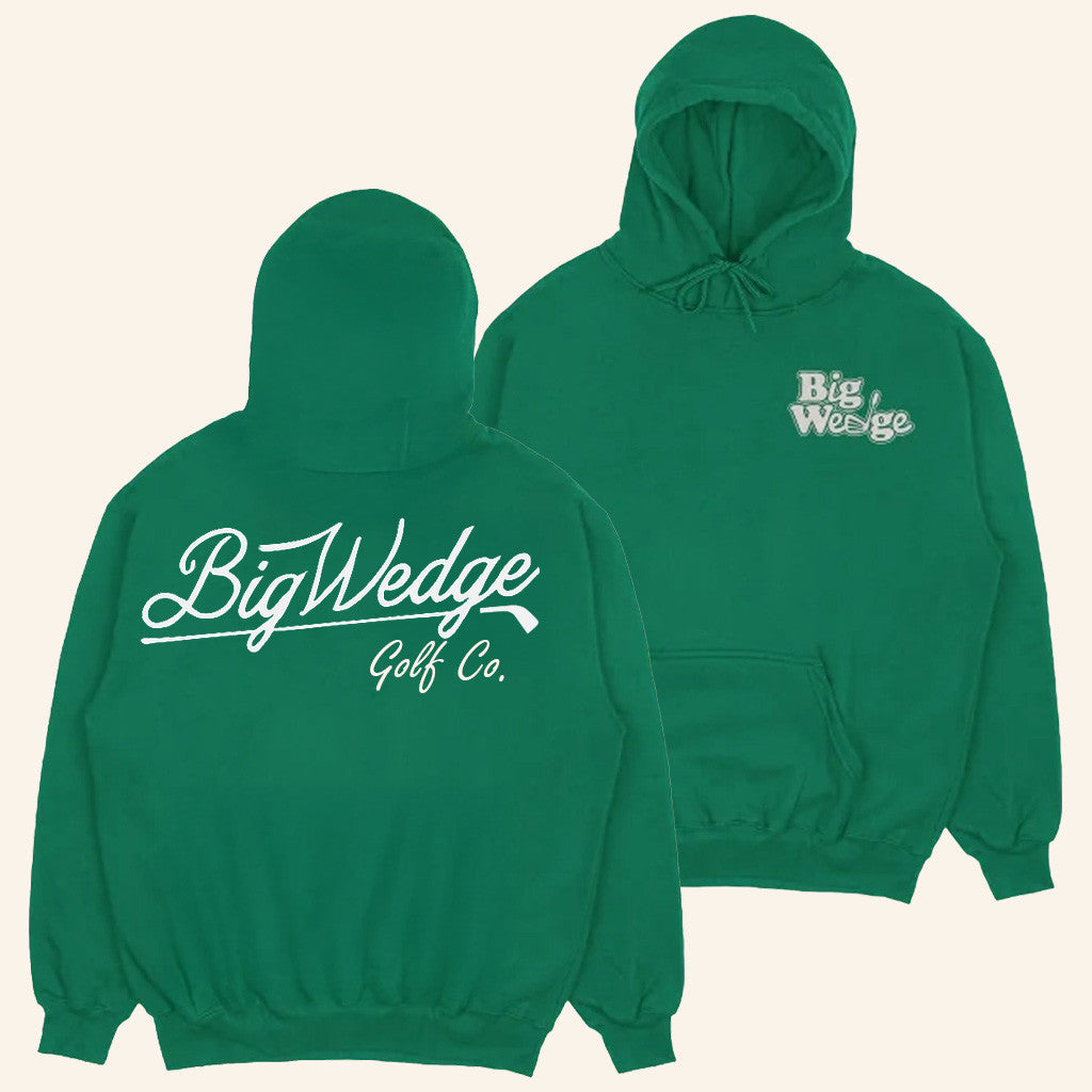 Big Wedge Golf Merch Big Wedge Green Hoodie Gift Ideas For Golf Lovers