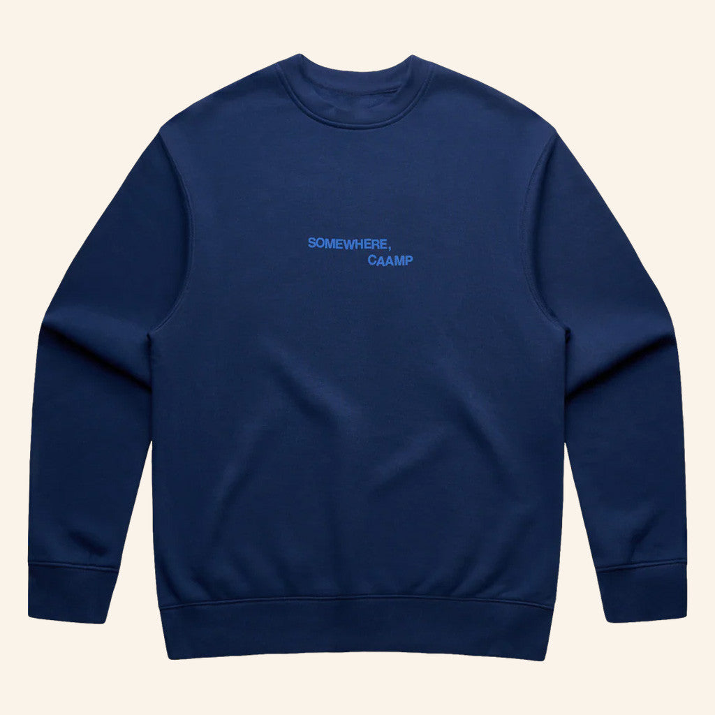 Caamp Merch Somewhere CAAMP Crewneck Sweatshirt Gifts For Dad