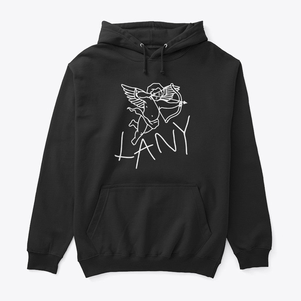 Lany Merch Lany Cupid Black Hoodie Presents For Husband