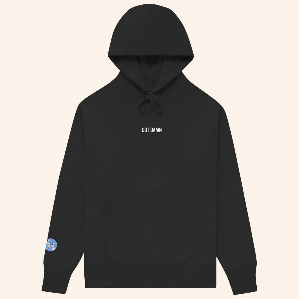 Stiff Socks Merch Got Damn Black Hoodie Gifts For Dad