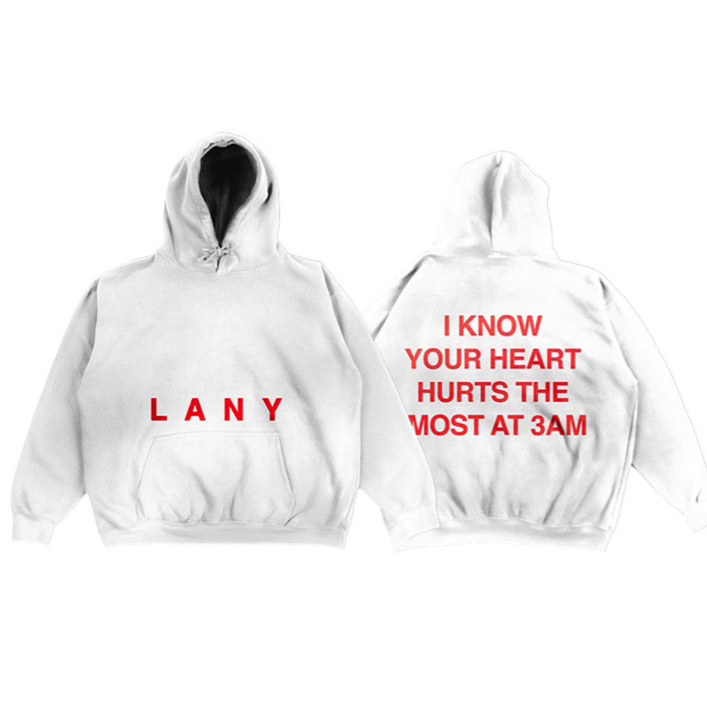 Lany Merch I Know Your Heart Hurts The Most At 3Am Hoodie Gifts For Him