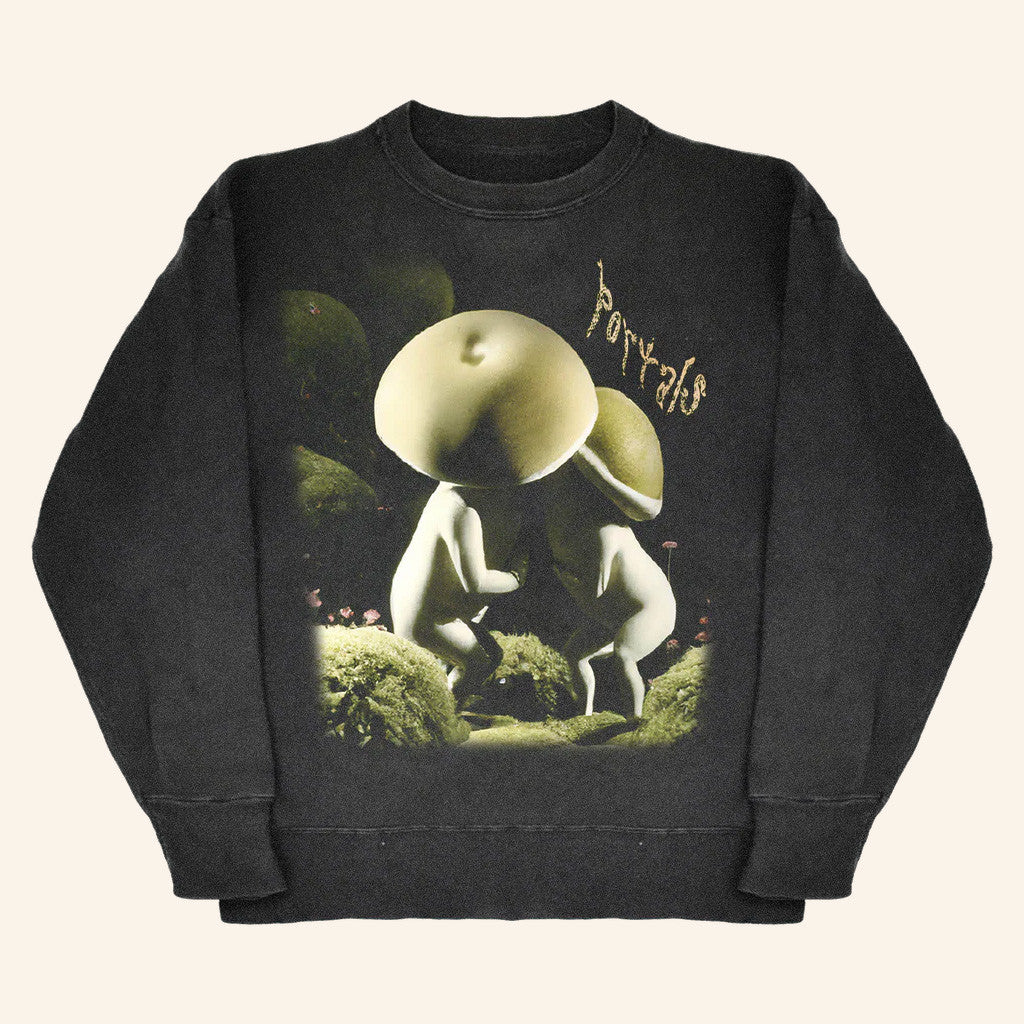 Melanie Martinez Merch Mushroom Kissing Crewneck Sweatshirt Gifts For Friends