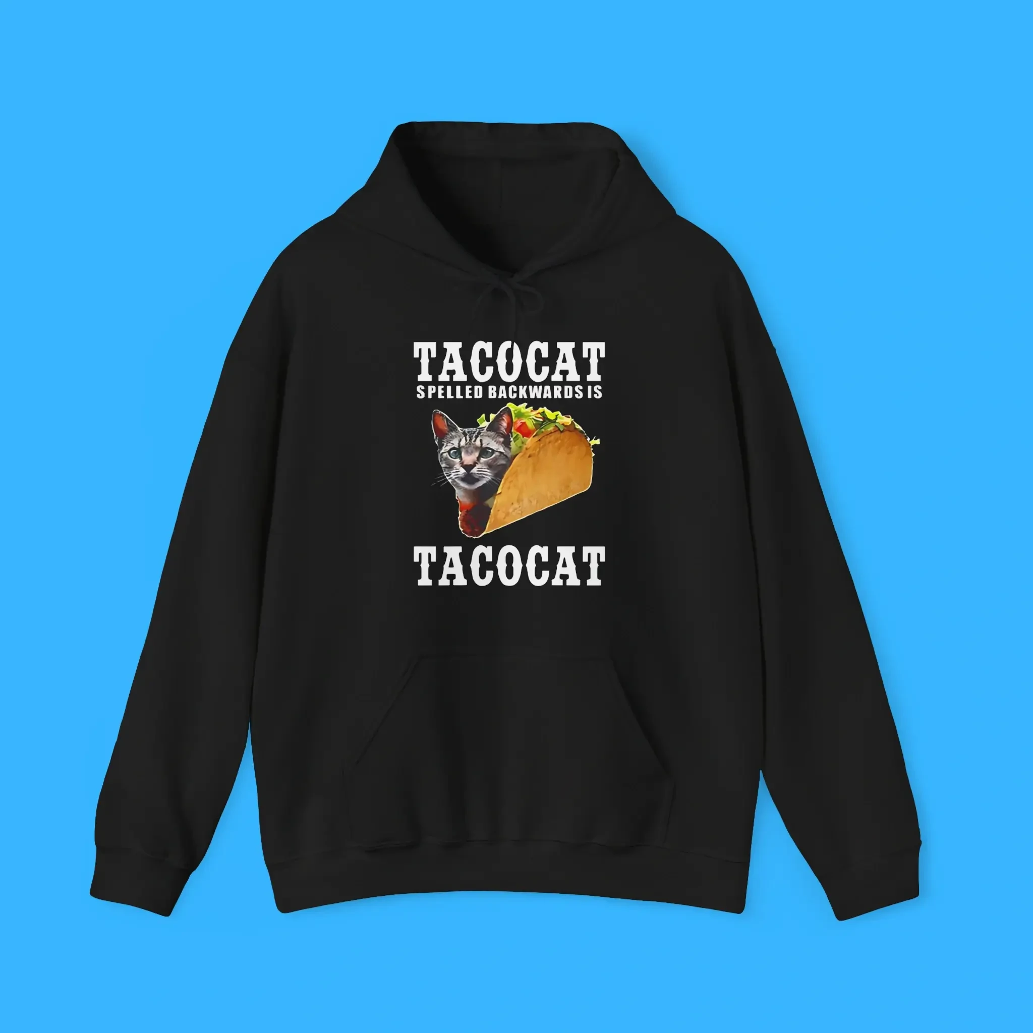 Tacocat Spelled Backwards Is Tacocat Hoodie