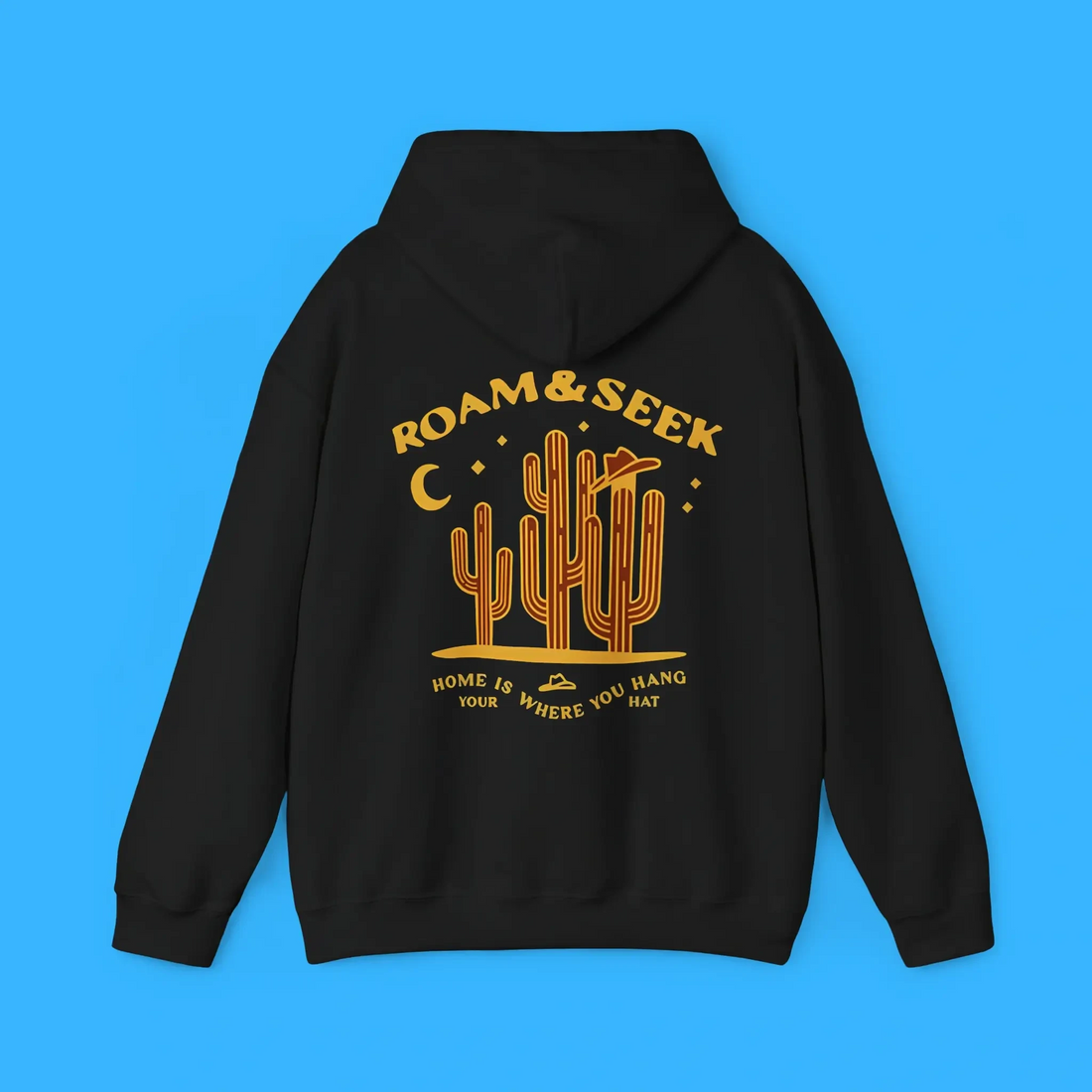 Roam Seek Home Is Where You Hang Your Hat Premium Shirt