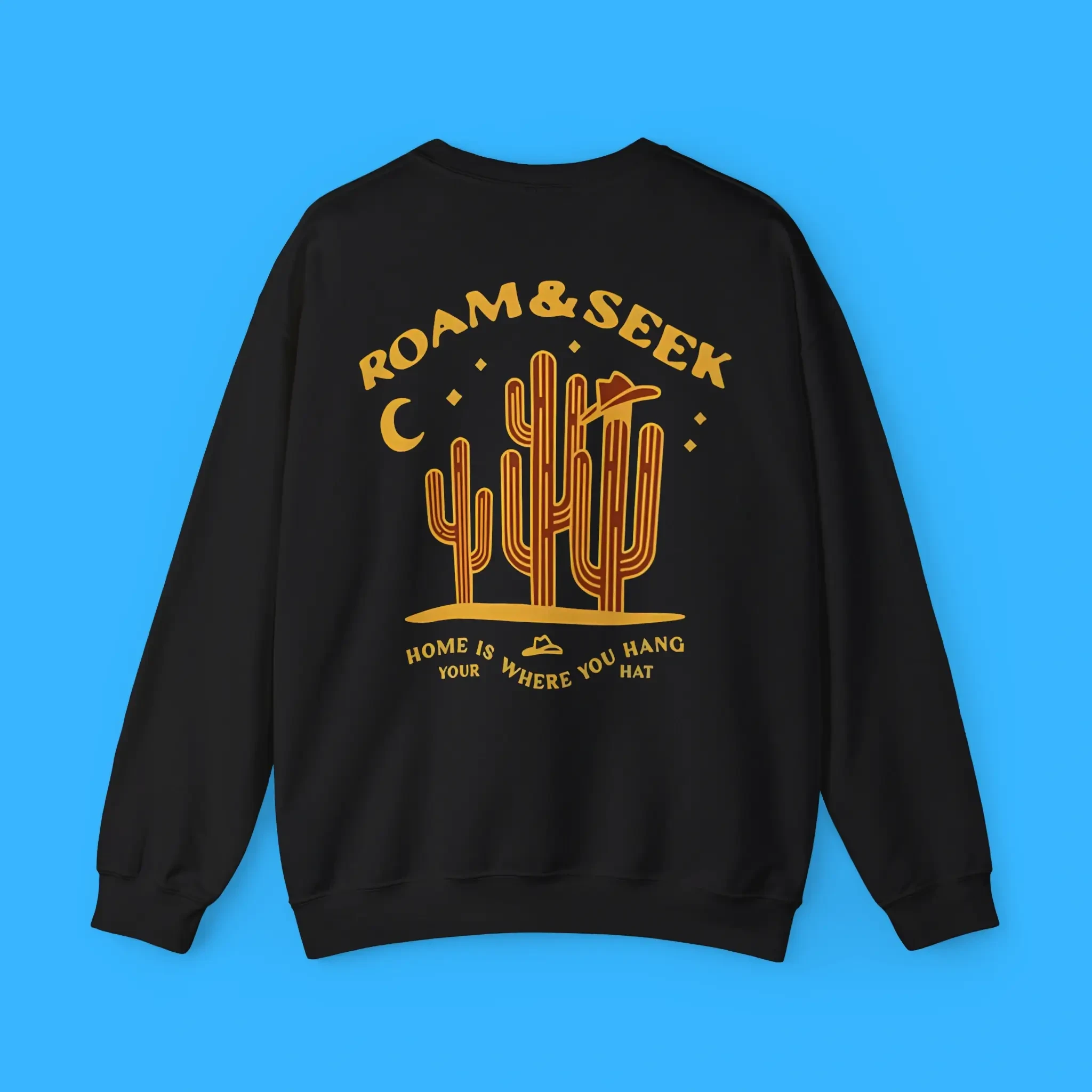 Roam Seek Home Is Where You Hang Your Hat Premium Shirt
