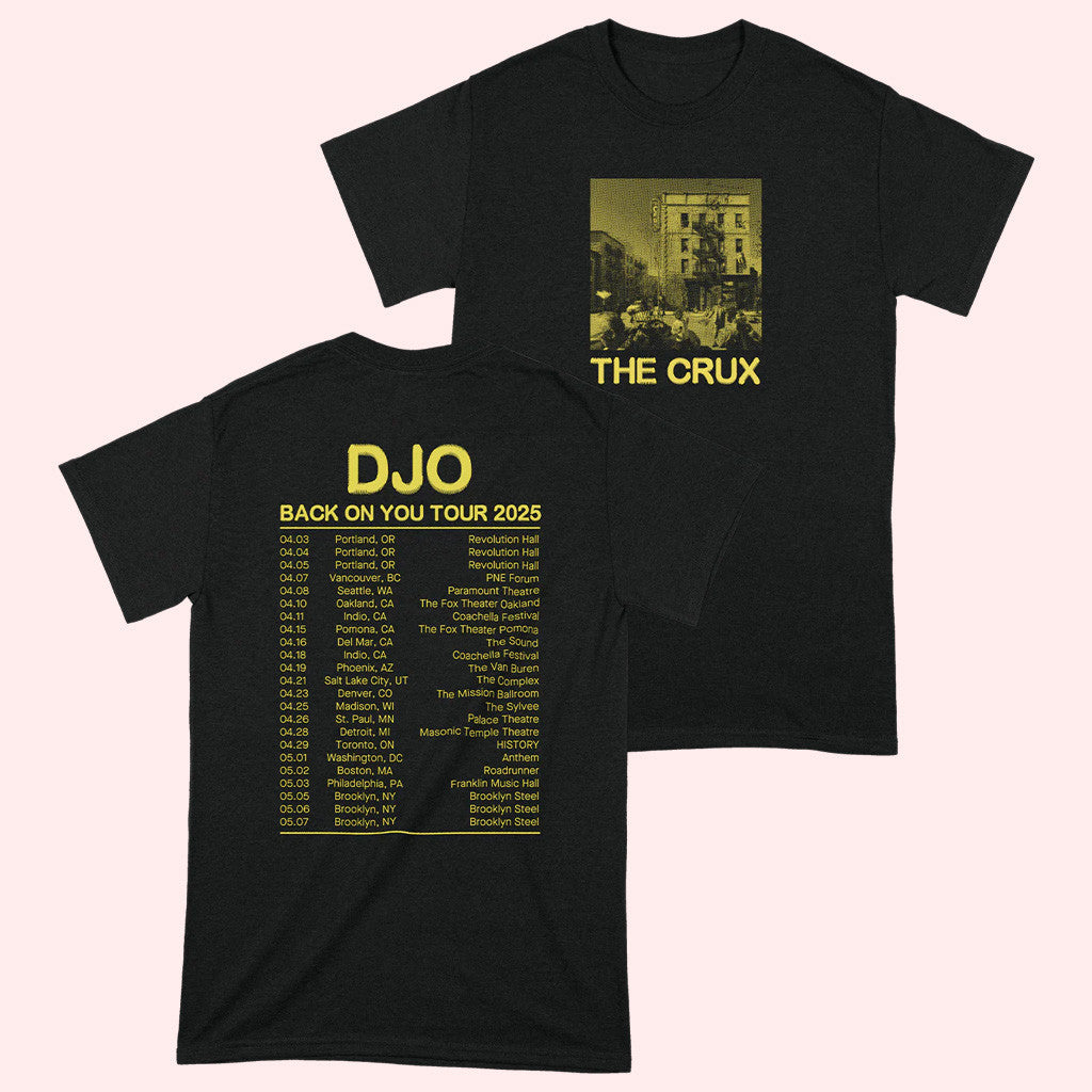 DJO Merch The Crux 2025 NA Tour T-Shirt Gifts For Fans