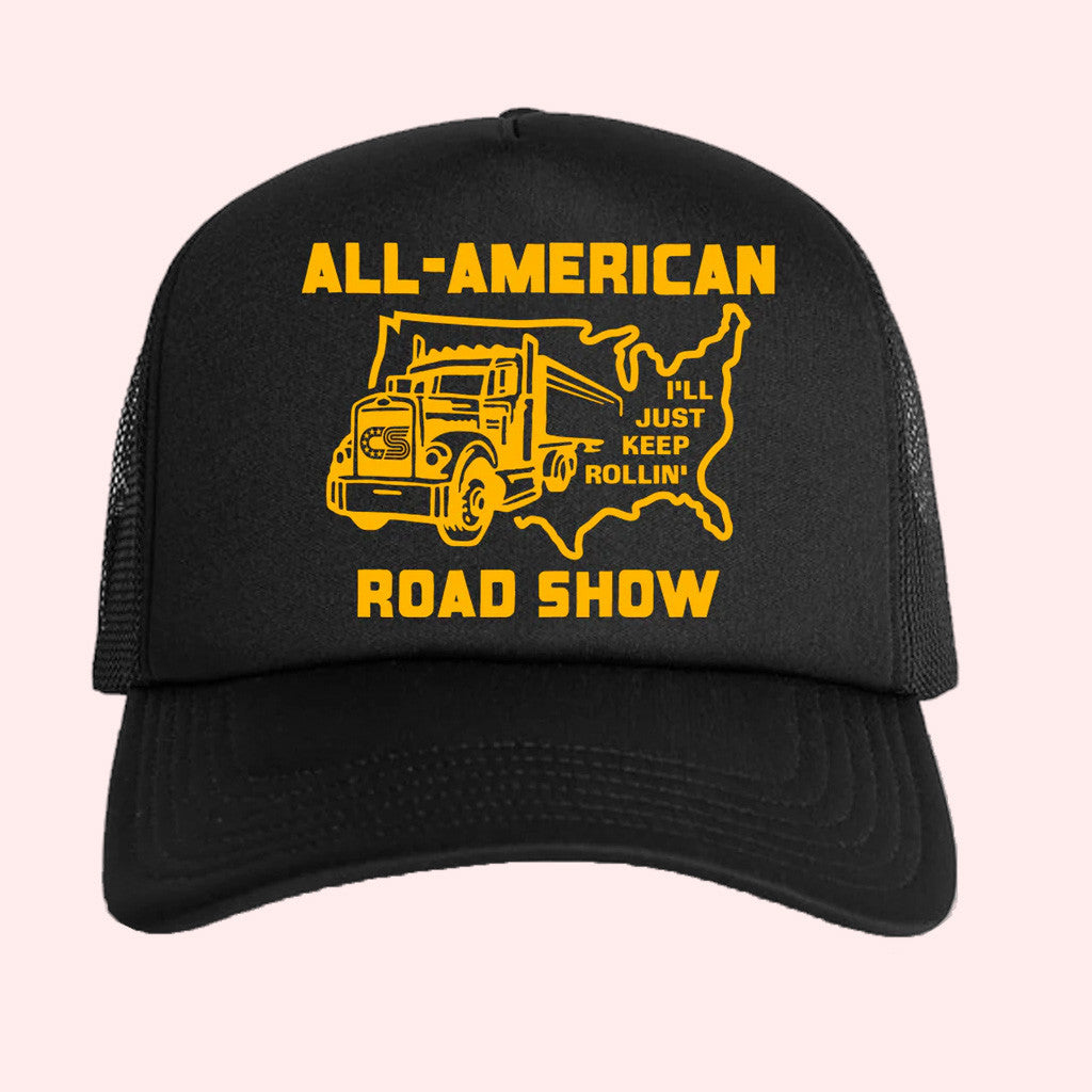 Chris Stapleton Merch All-American Road Show Trucker Hat Gifts For Dad