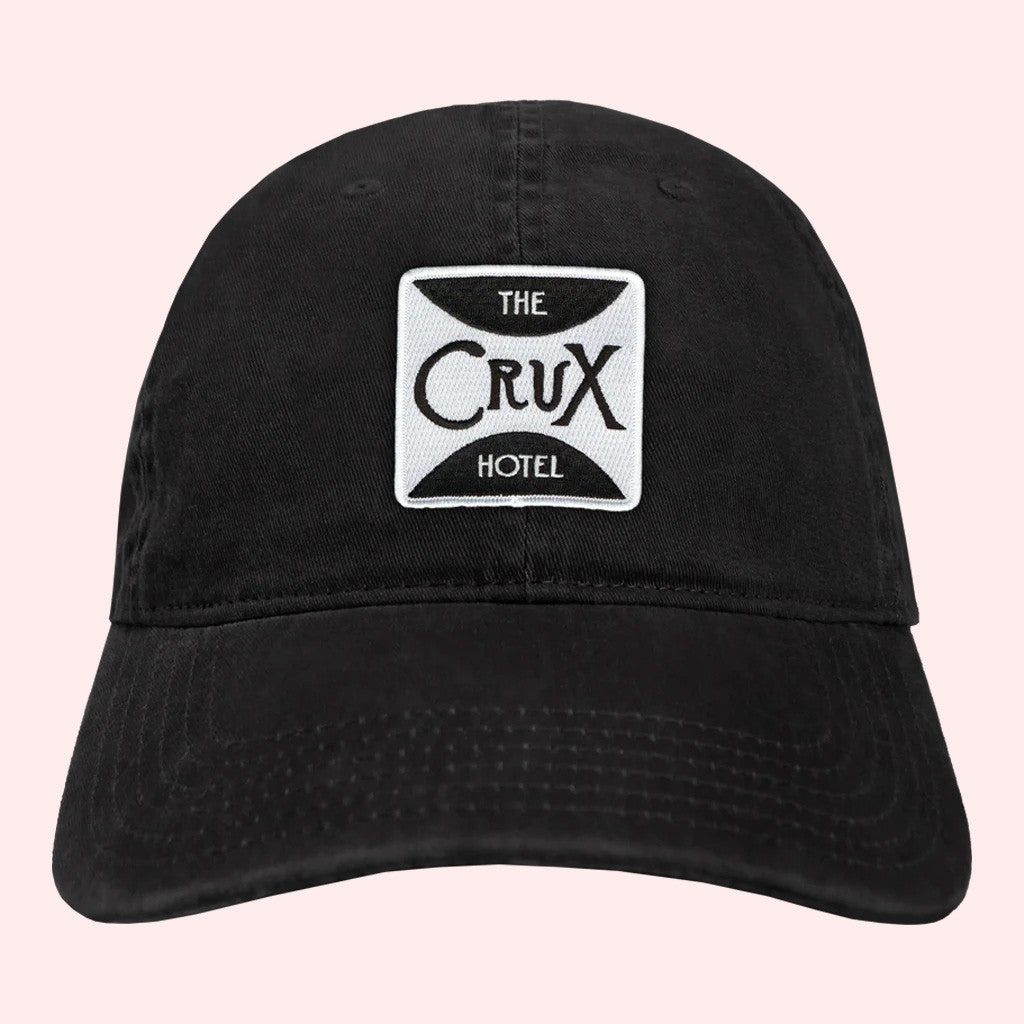 DJO Merch Crux Embroidered Black Hat Gifts For Dad