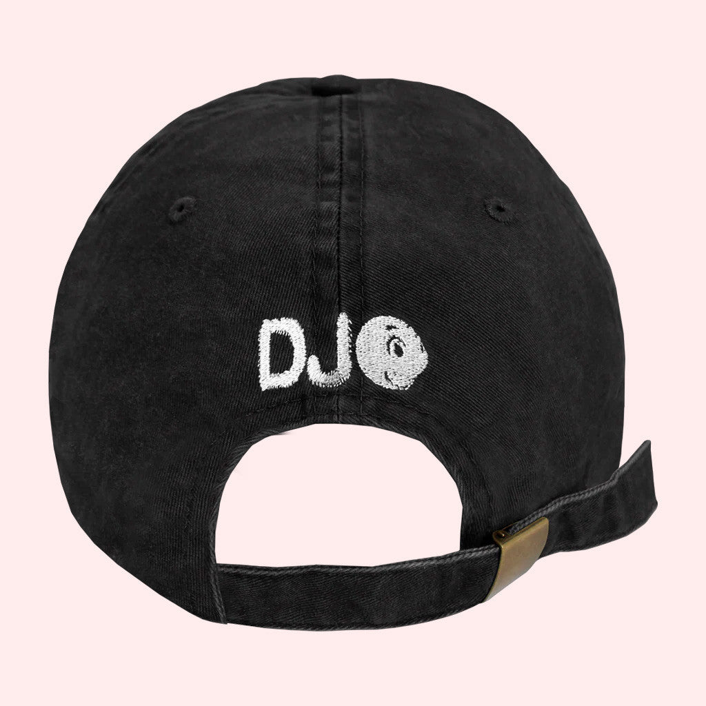DJO Merch Crux Embroidered Black Hat Gifts For Dad