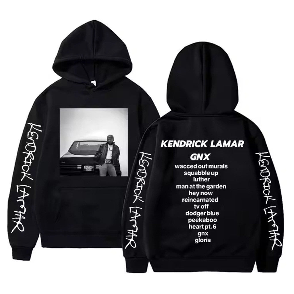 Kendrick Lamar Merch GNX Kendrick Lamar Graphic Hoodie Gifts For People Who Like Music