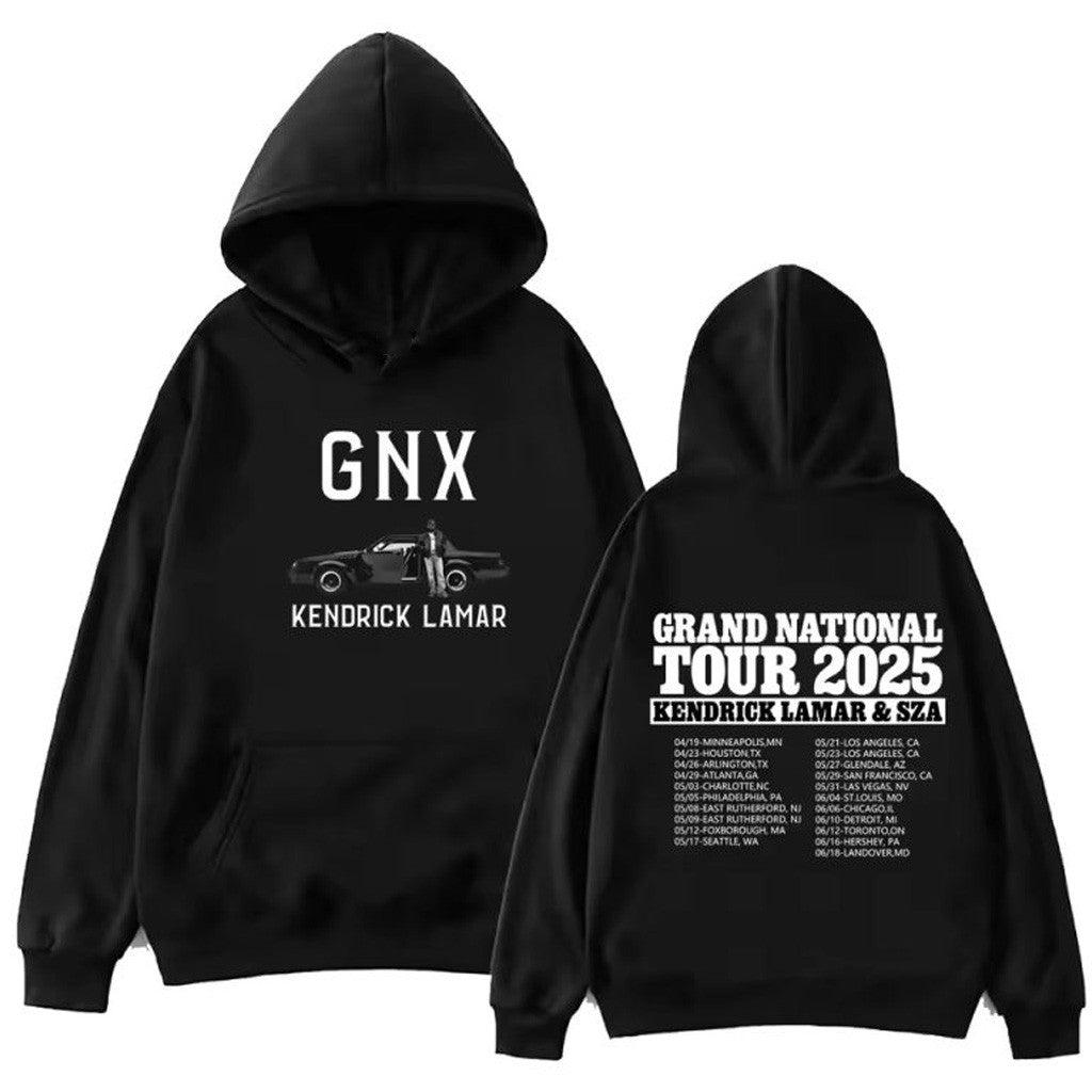 Kendrick Lamar Merch Kendrick And SZA Grand National Tour 2025 GNX Album Hoodie Husband Gifts