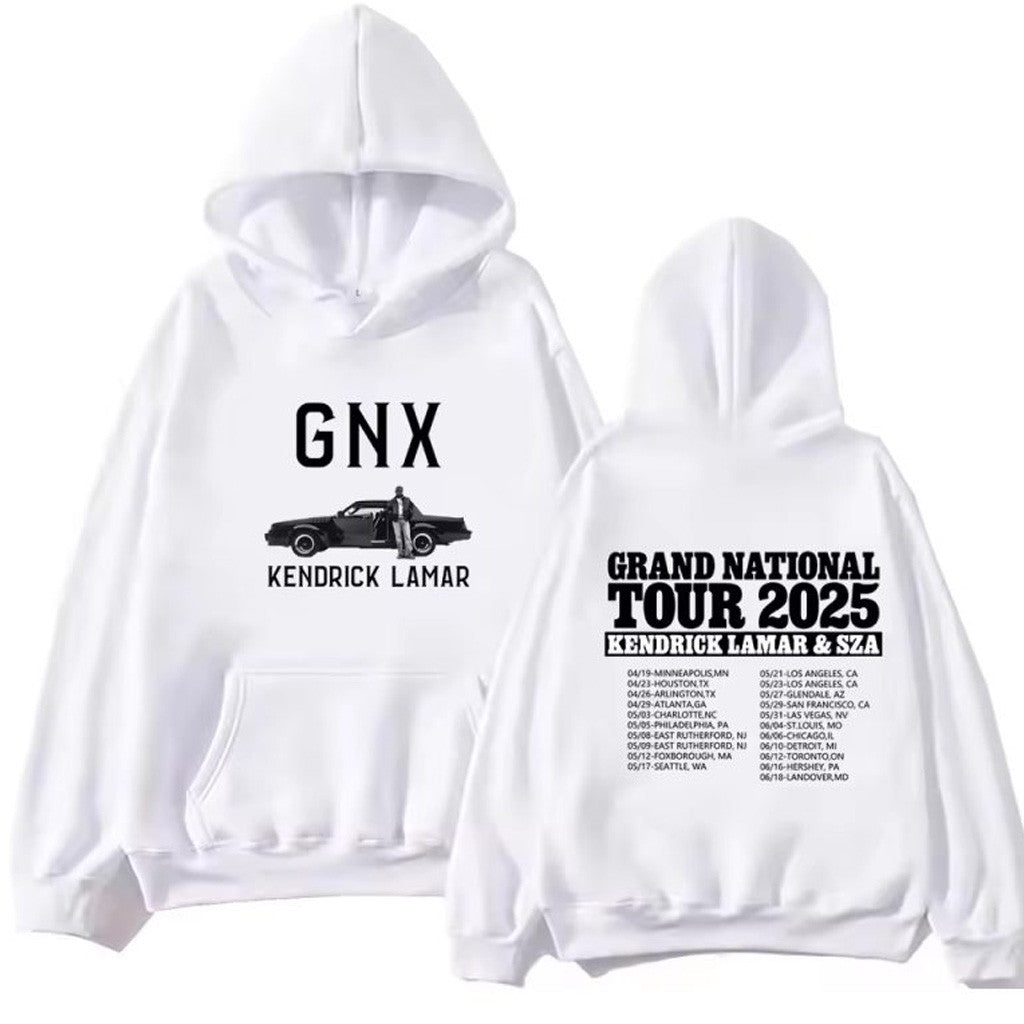 Kendrick Lamar Merch Kendrick And SZA Grand National Tour 2025 GNX Album Hoodie Husband Gifts