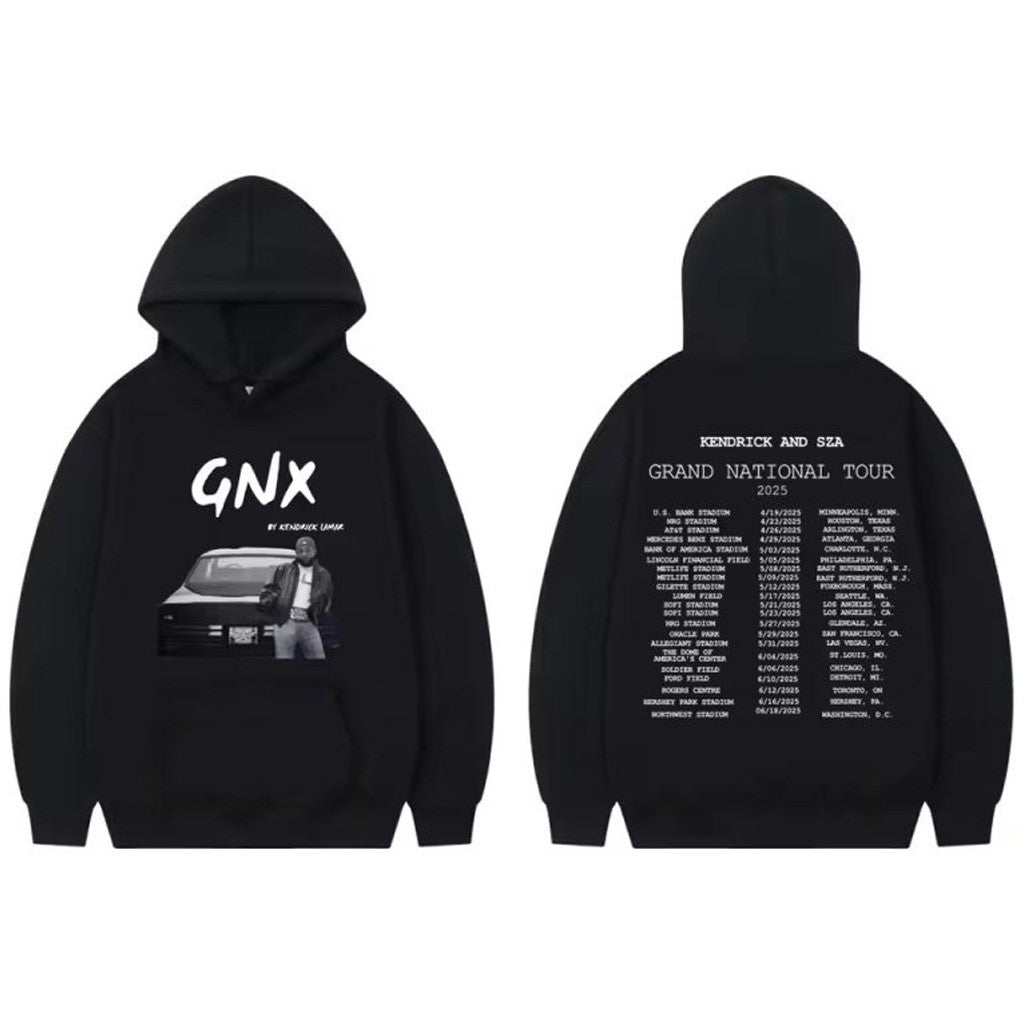 Kendrick Lamar Merch Kendrick and SZA Grand National Tour Hoodie Gifts For Music Fans