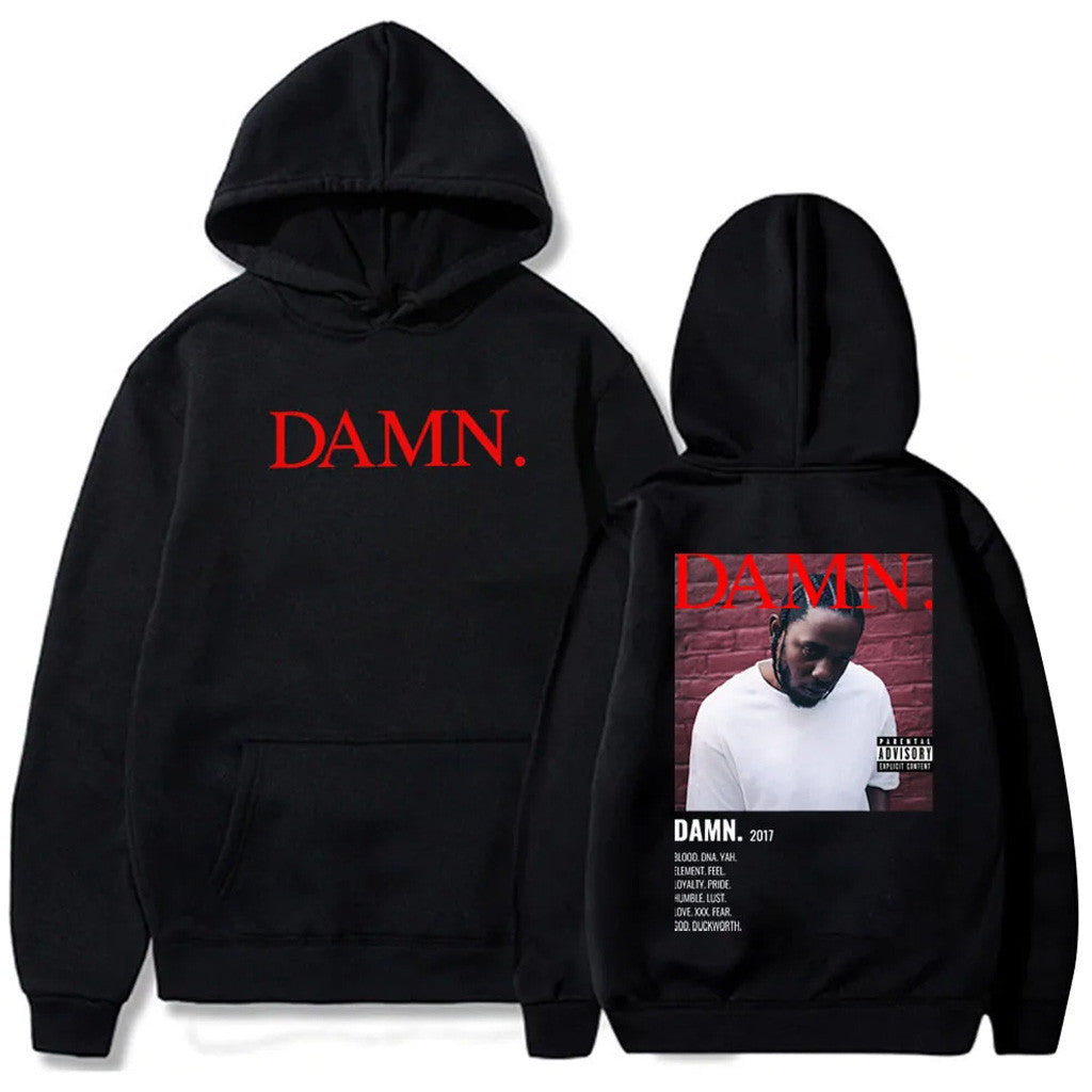 Kendrick Lamar Merch Kendrick Lamar Damn Hoodie Album Gift For Concert Lover