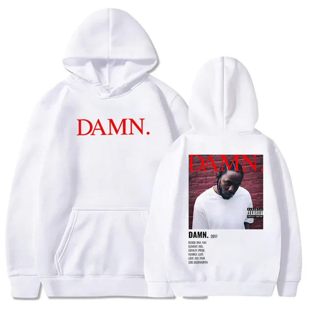 Kendrick Lamar Merch Kendrick Lamar Damn Hoodie Album Gift For Concert Lover