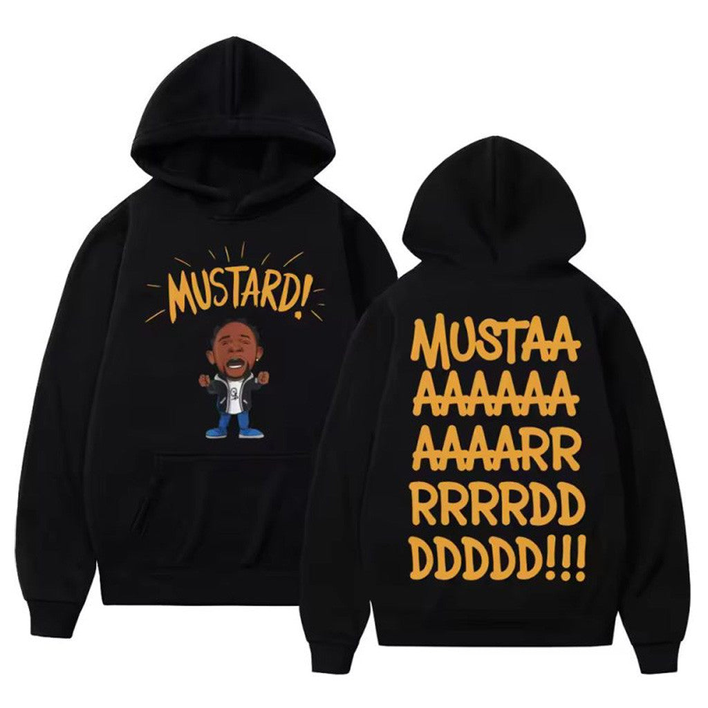 Kendrick Lamar Merch Kendrick Lamar Mustard Hoodie Best Gifts For Boyfriend