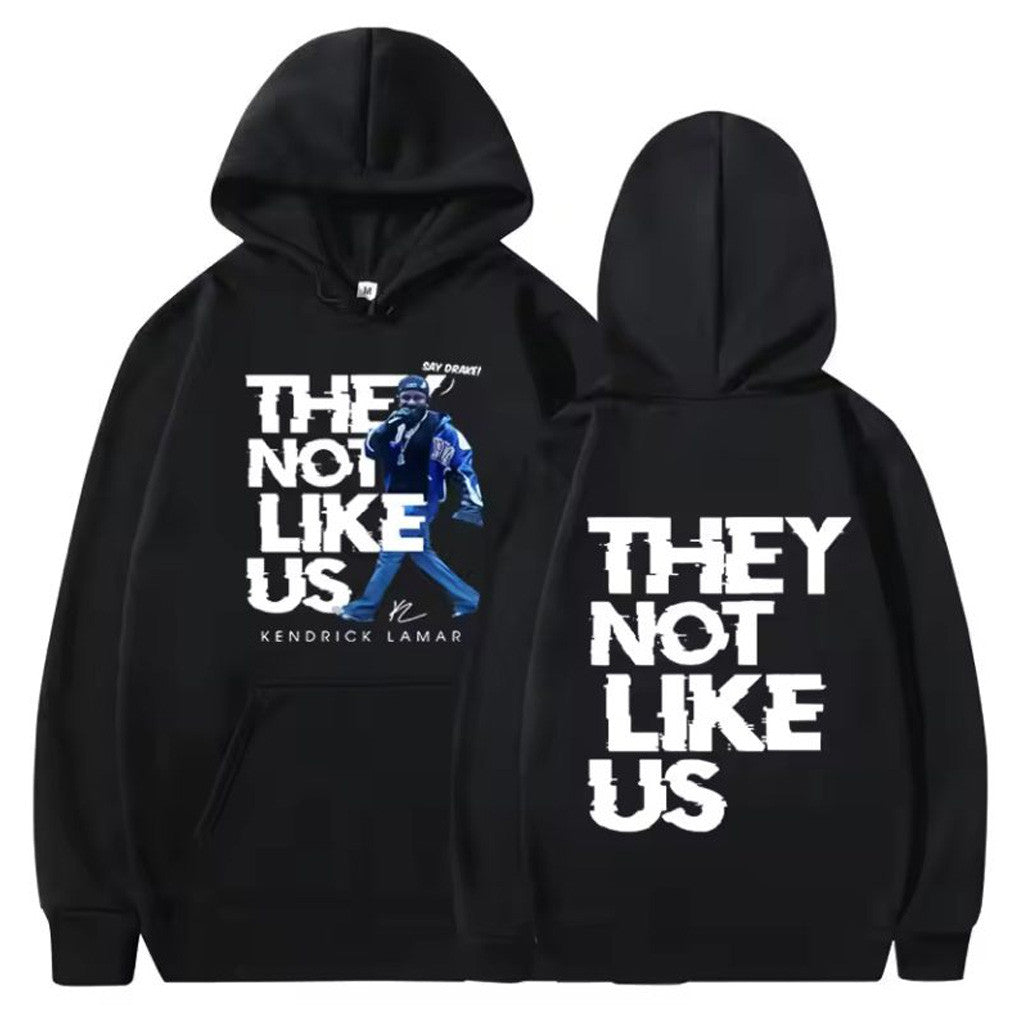 Kendrick Lamar Merch Kendrick Lamar Say Drake They Not Like Us Hoodie Gift For Fans
