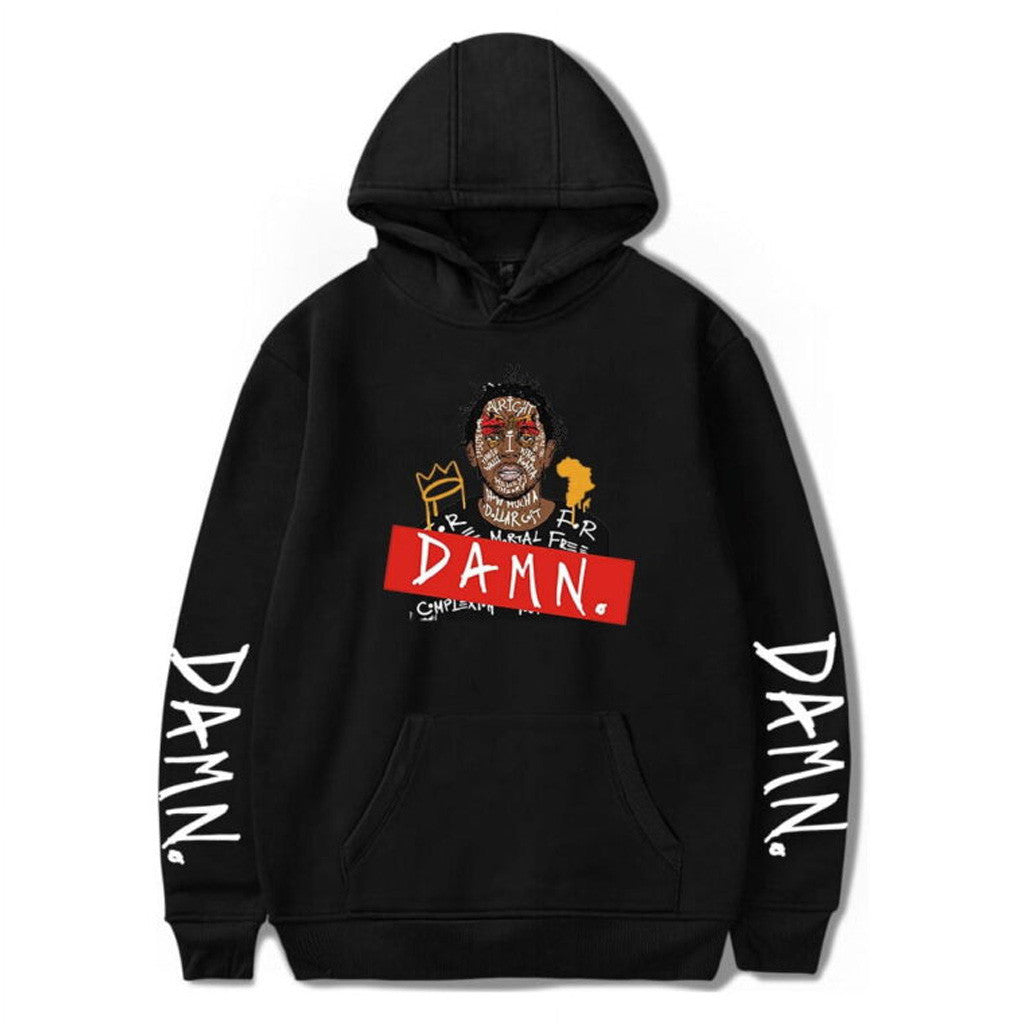 Kendrick Lamar Merch DAMN Kendrick Lamar Hoodie Fans Gift Ideas
