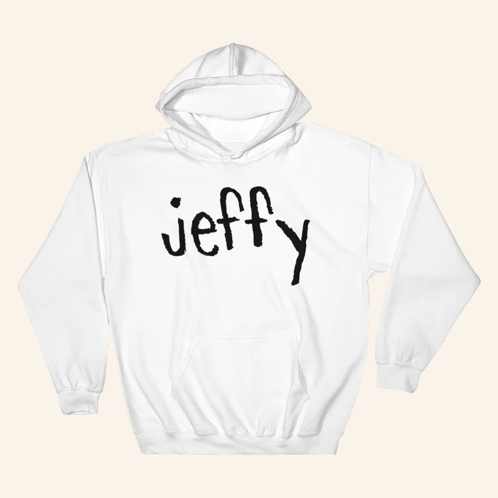 SML Merch White Jeffy Hoodie Gifts For Husband