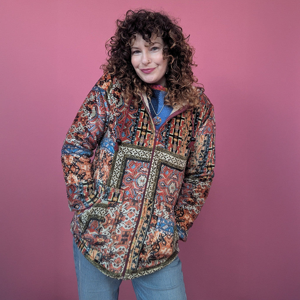 Persian Carpet Hoodie Unique Clothing Gifts For Him Her