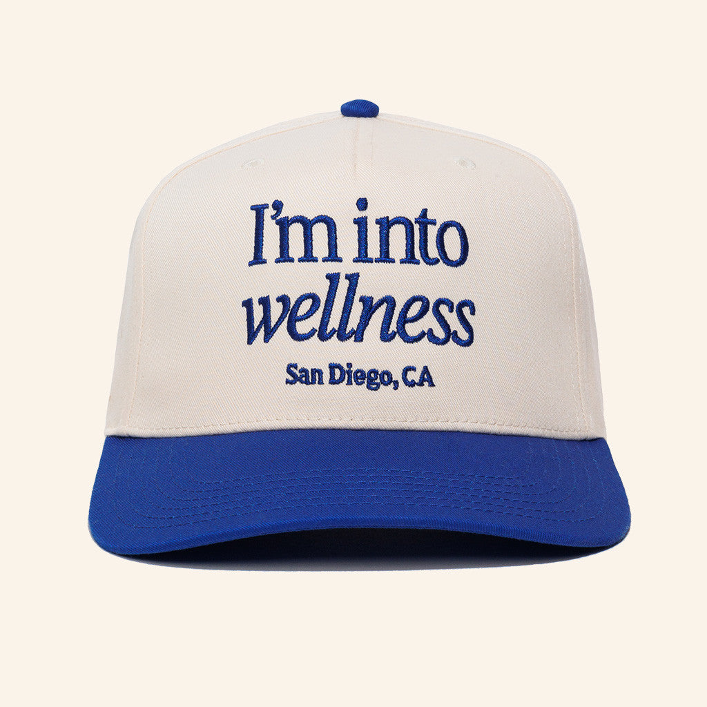 I'm Into Wellness Hat Embroidered San Diego CA Hat Gifts For Friends