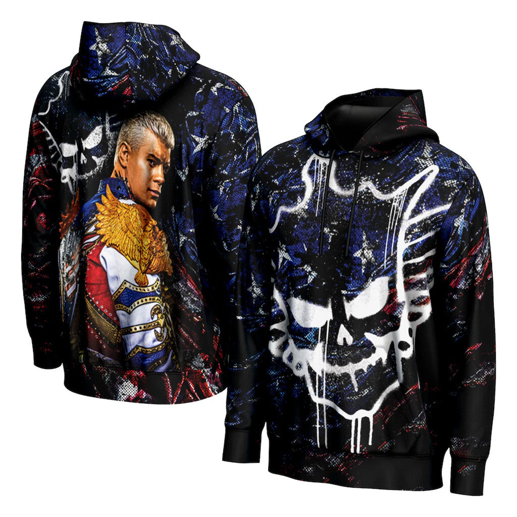 Cody Rhodes Merch ProSphere Black Cody Rhodes Adrenaline Hoodie Gifts For Fans