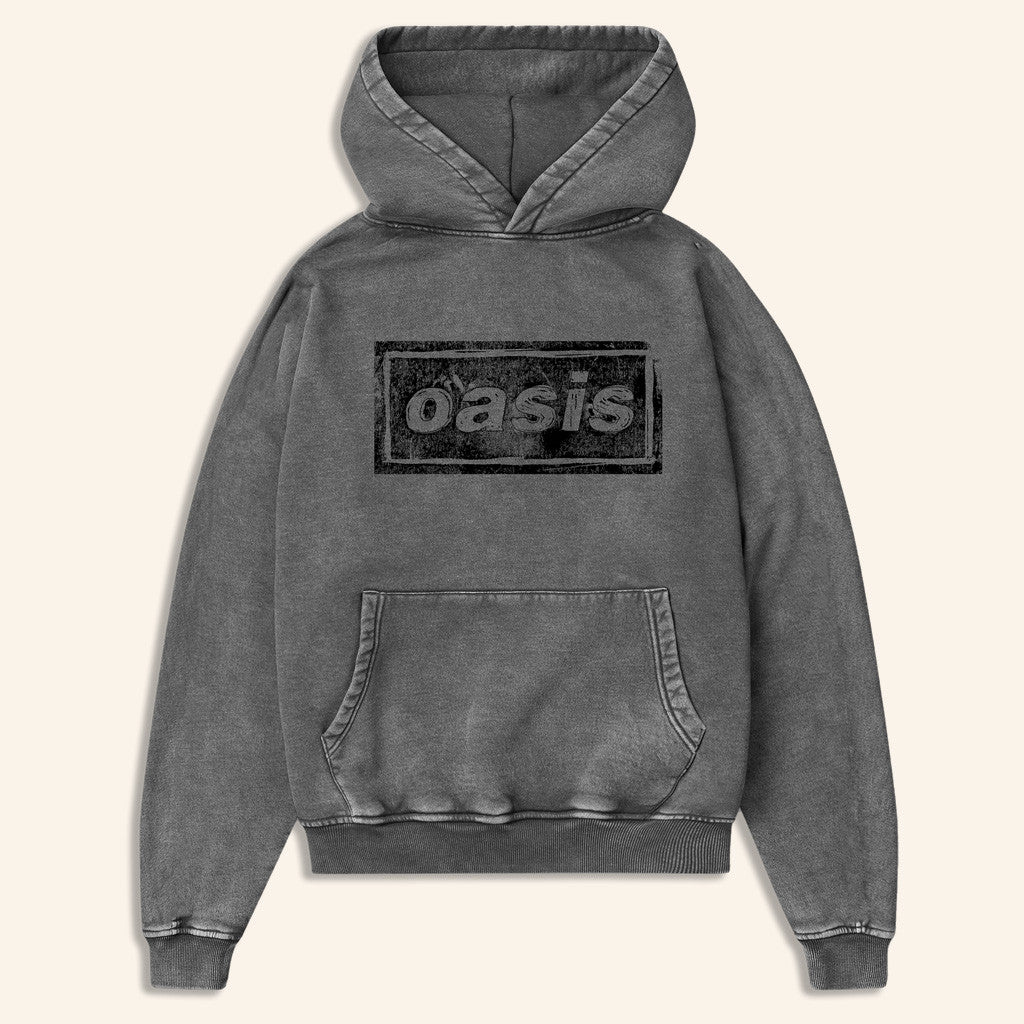 Oasis Tour Merch 2025 Live '25 Lino Logo Hoodie Grey Unique Gift For Boyfriend