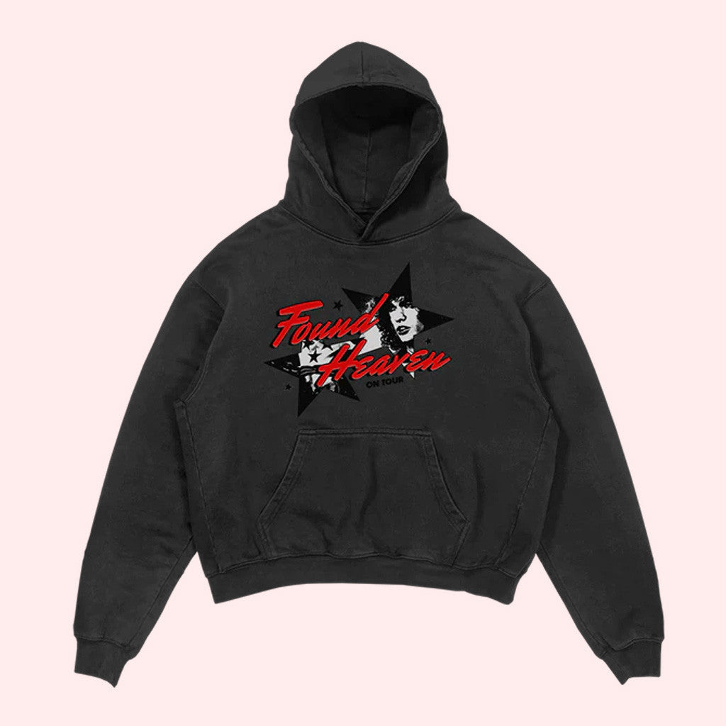 Conan Gray Merch Retro Found Heaven On Tour Hoodie Gifts For Fans