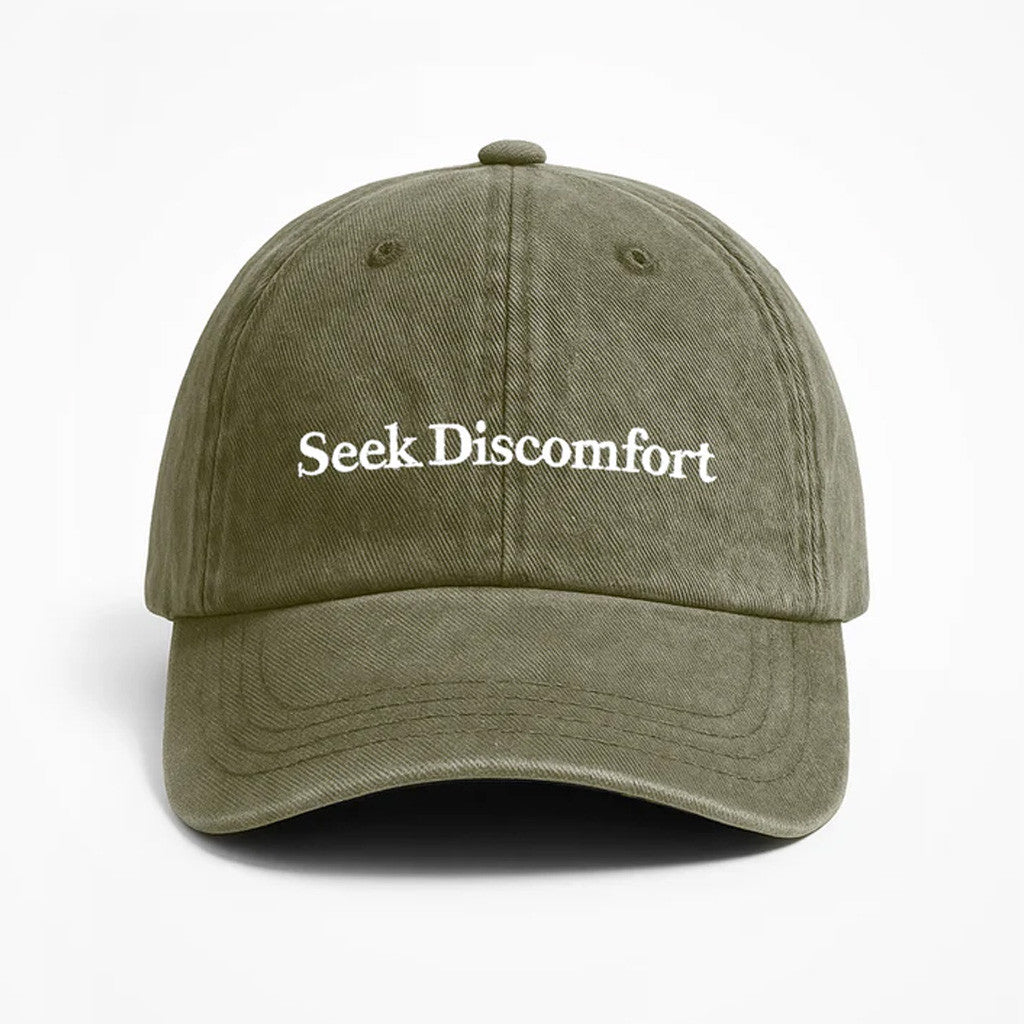 Seek Discomfort Merch SD Classic Hat Gifts For Father