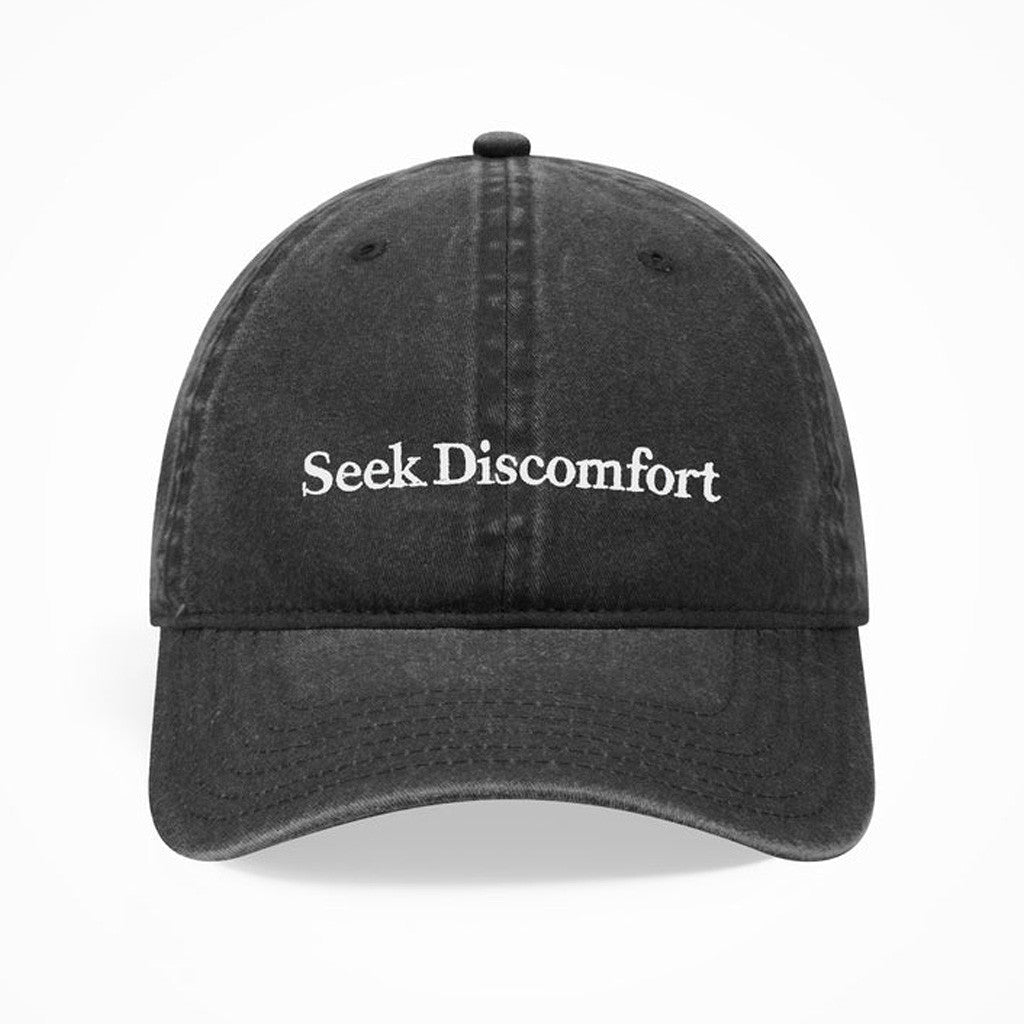 Seek Discomfort Merch Seeker Hat Gift For Father