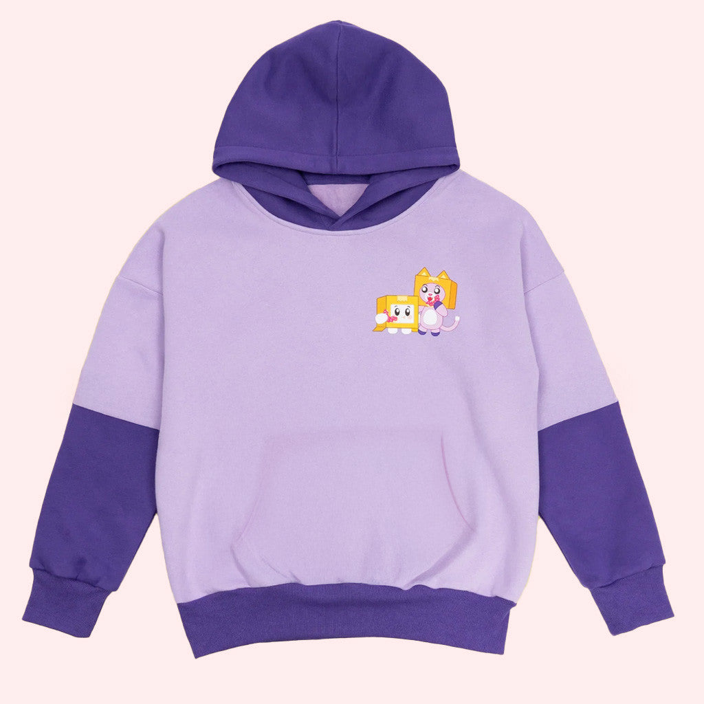Lankybox Merch Justin's Layered Hoodie Cute Gifts For Girlfriend
