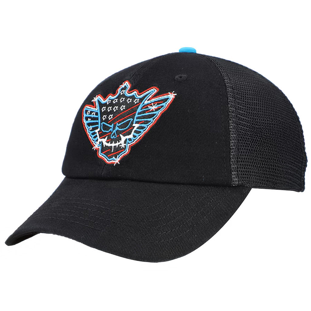 Cody Rhodes Merch Men's Black Cody Rhodes Neon American Trucker Hat Gifts For Him