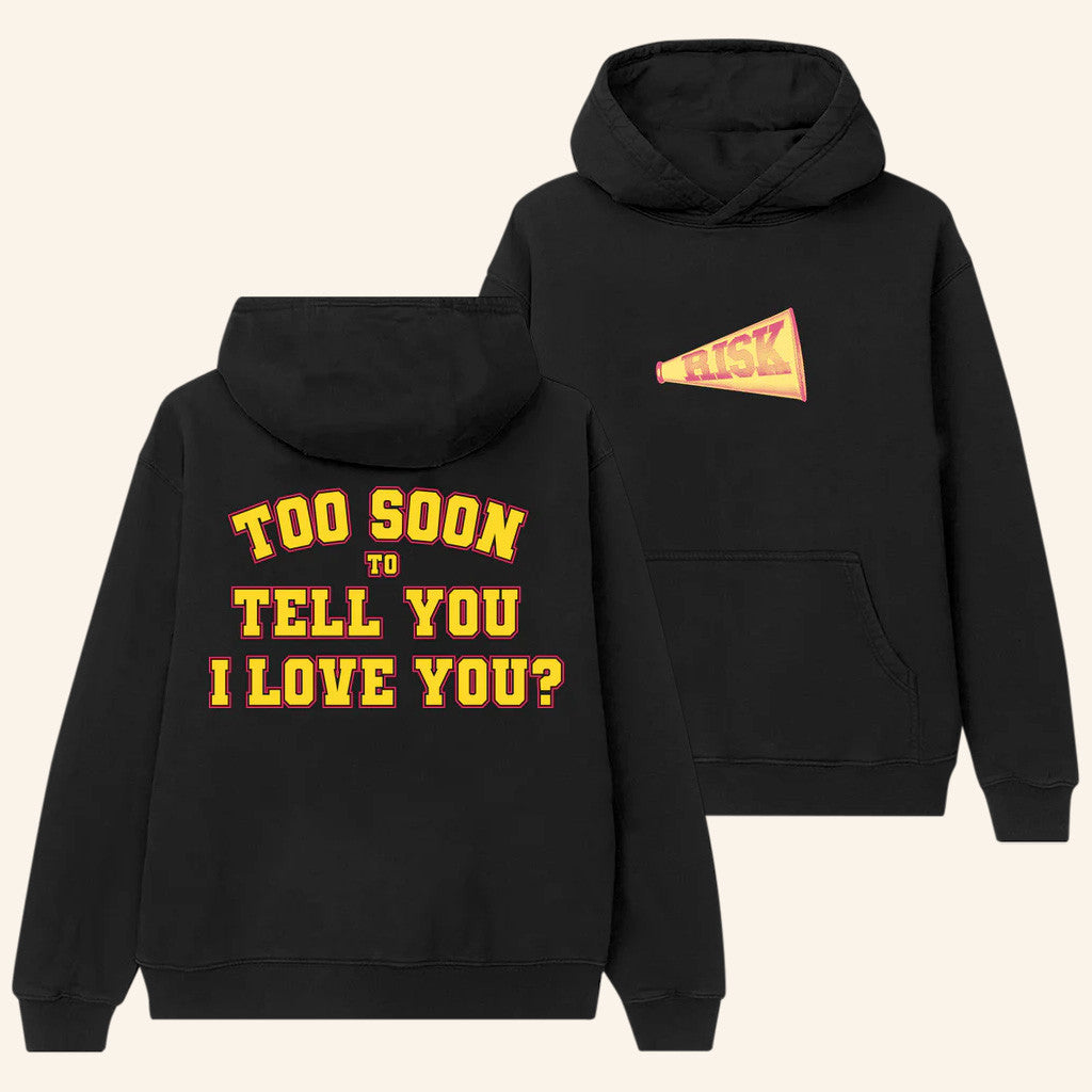 Gracie Abrams Merch Risk Hoodie Too Soon To Tell You I Love You Hoodie Gifts For Fans