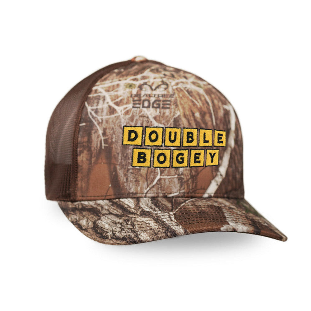 Double Bogey Waffle House Hat Double Bogey Embroidered Camo Trucker Hat Gifts For Husband