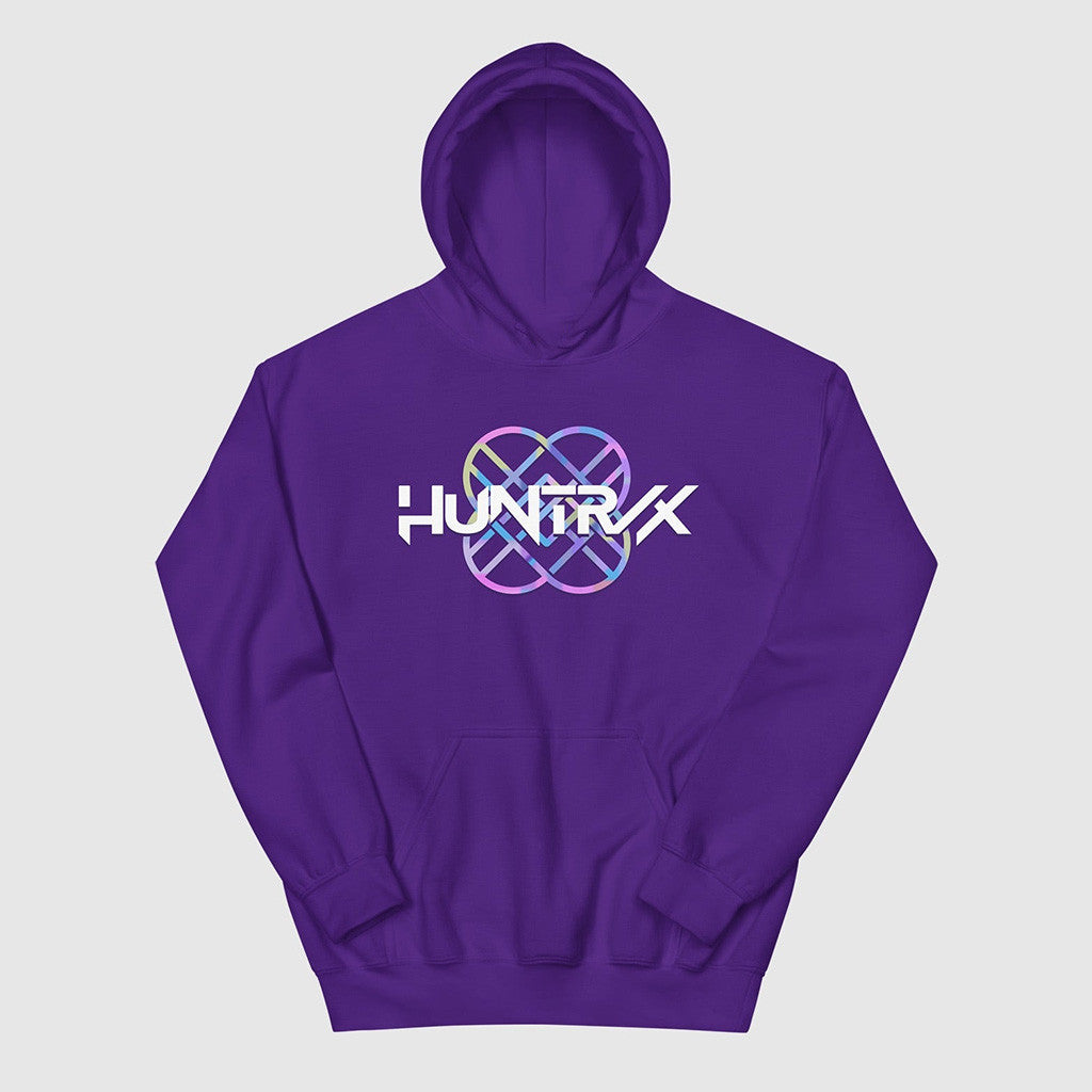 Kpop Demon Hunters Merch KPop Demon Hunters HUNTR X Logo Hoodie Gifts For Friends