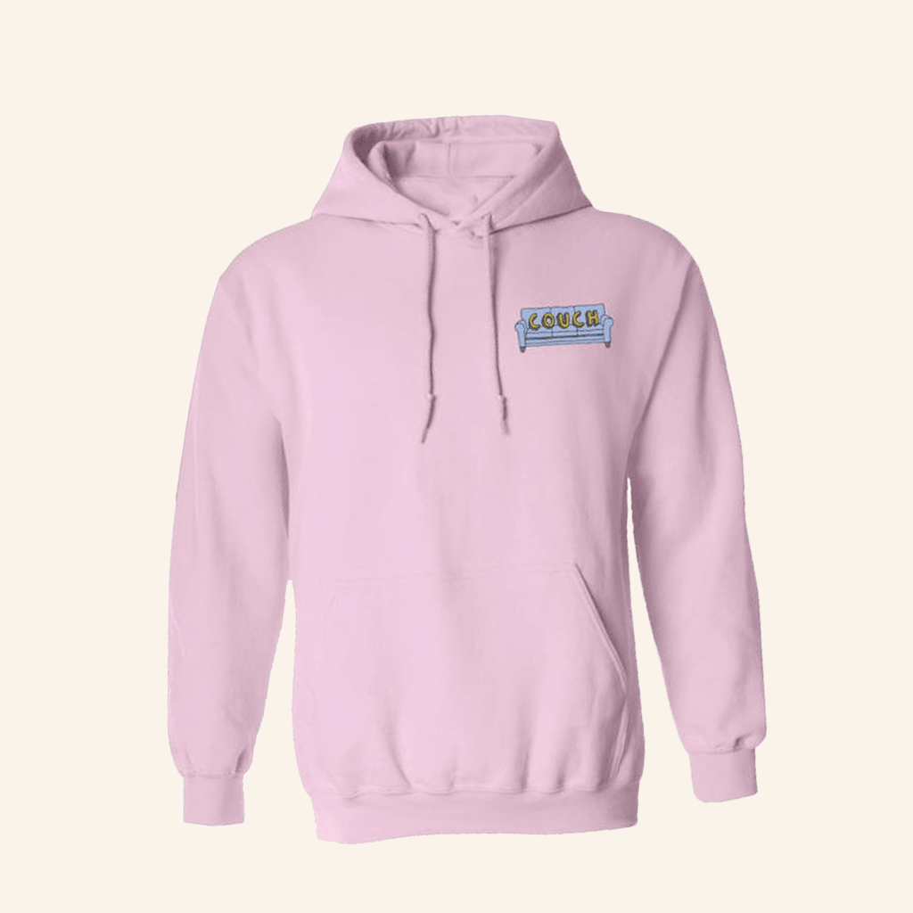 Couch The Band Merch Couch Hoodie Pink Best Gifts For Her
