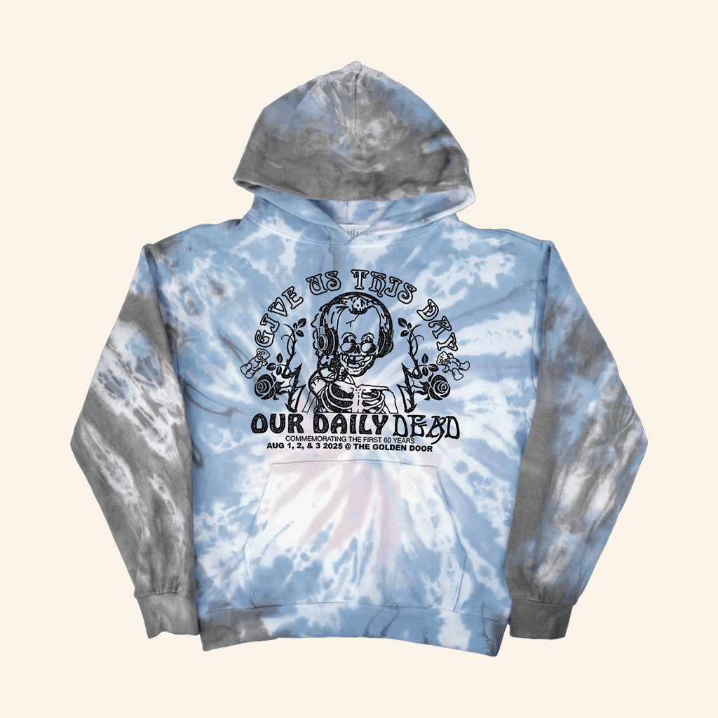 Online Ceramics Merch Daily Dead Tie Dye Hoodie Gifts For Friends