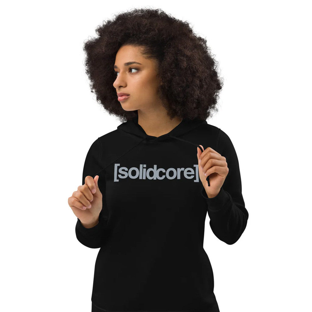 Solidcore Merch Black Hoodie Best Gifts For Sister