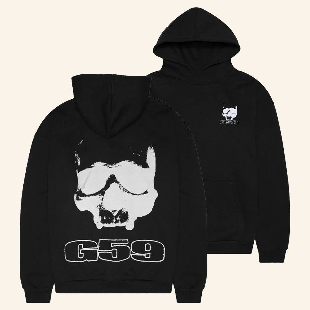 Greyday 2025 Merch G59 Skull Logo Hoodie Present For Husband
