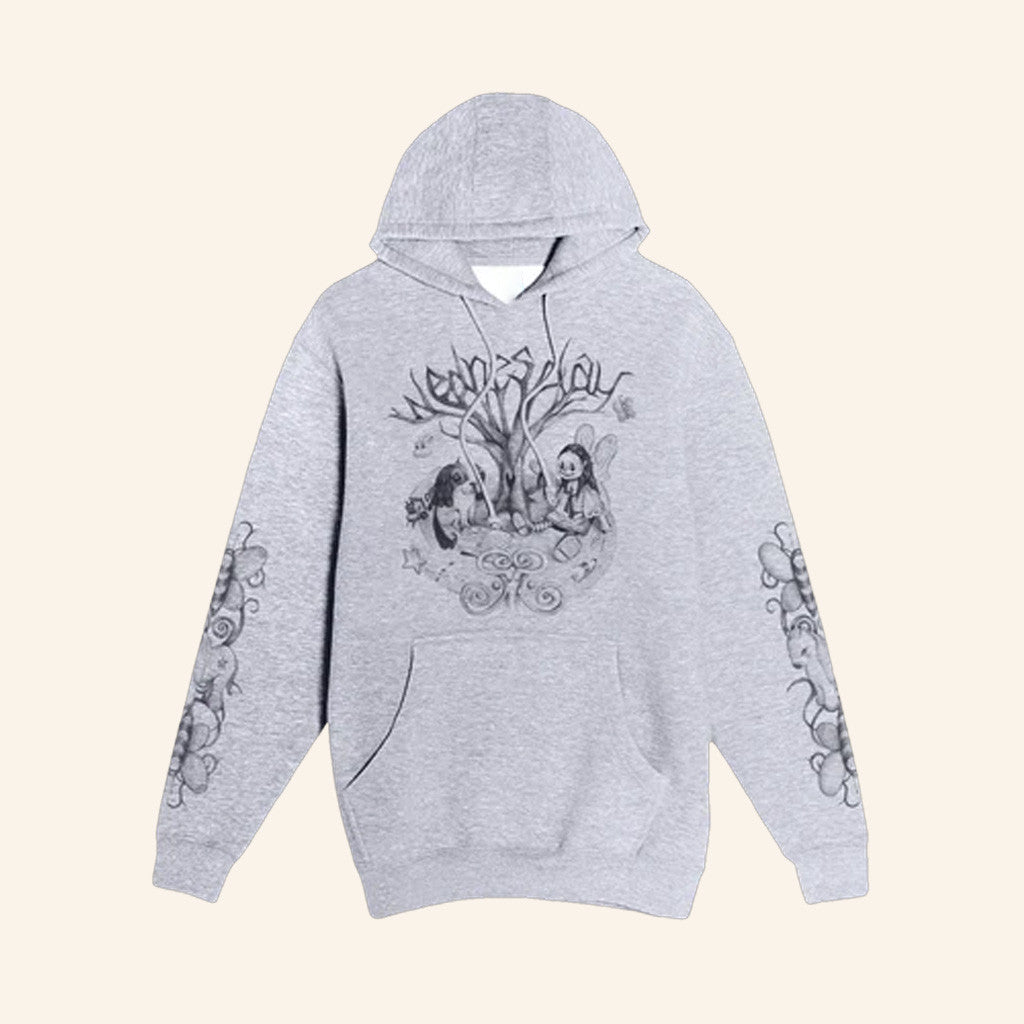 Wednesday Merch La La Hoodie Best Gifts For Husband