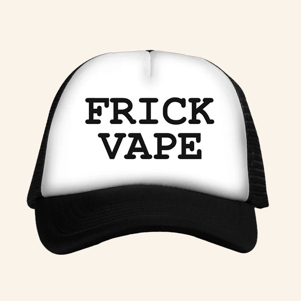 Baylen Levine Merch Frick Vape Black Trucker Hat Gifts For Dudes
