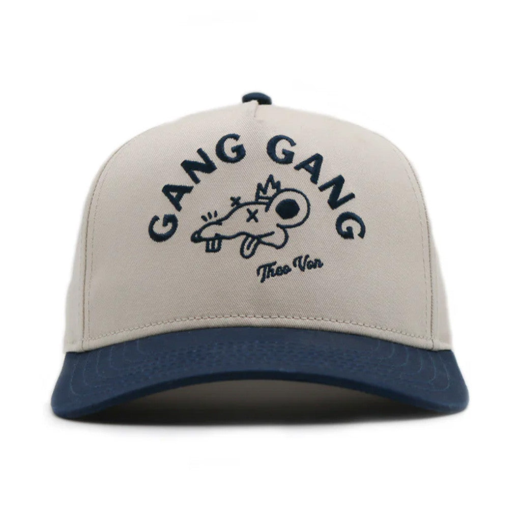 Theo Von Merch Gang Gang Two Toned Hat Embroidered Gifts For Friends