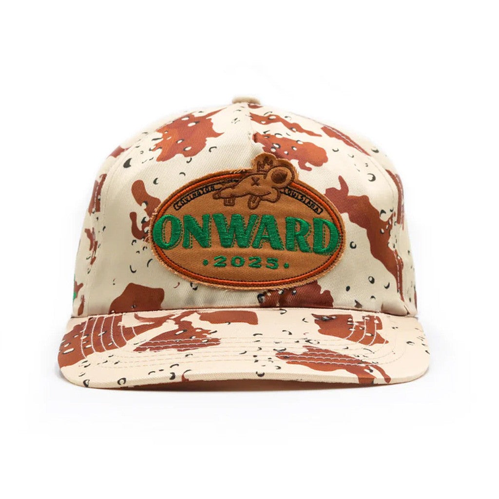 Theo Von Merch Onward 2025 Bone Camo Embroidered Hat Gifts For Dad
