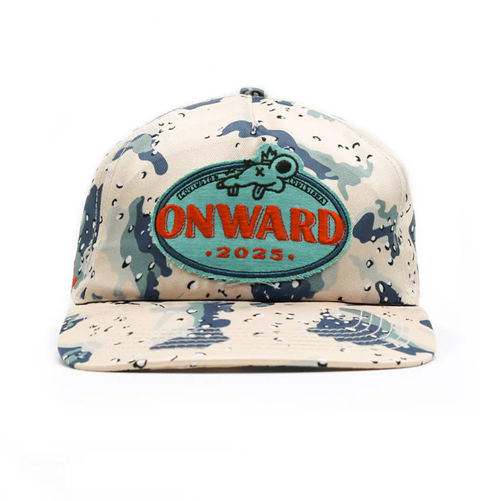 Theo Von Merch Onward 2025 Nautical Camo Embroidered Hat Gifts For Husband
