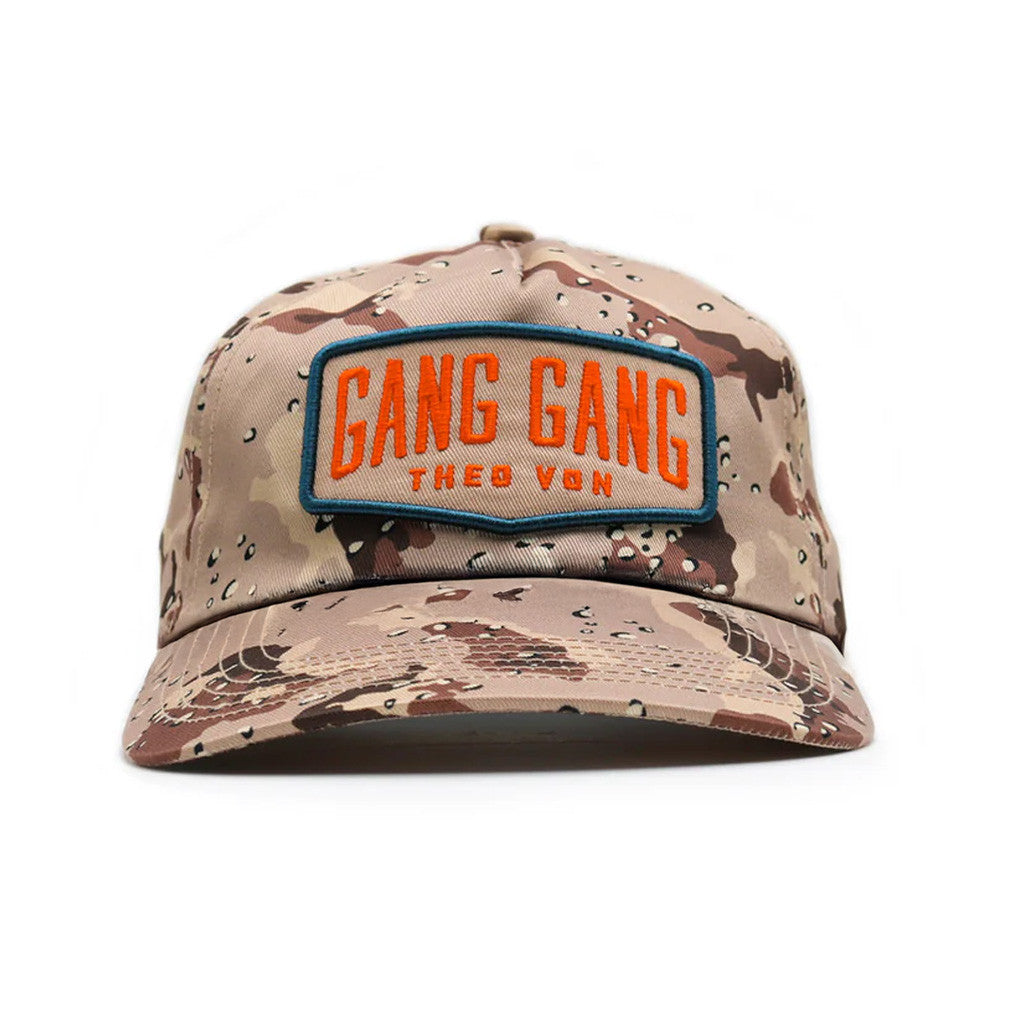 Theo Von Merch Gang Gang Desert Embroidered Camo Hat Gifts For Husband