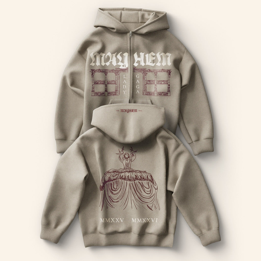 Mayhem Ball Merch Opera Haus Zipped Hoodie Gifts For Girlfriend